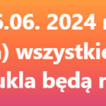 15.06 – 16.06. 2024 r. (sobota, niedziela) wszystkie obiekty MOSiR Dukla będą nieczynne.